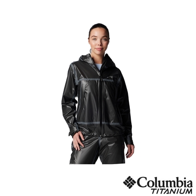 Columbia 哥倫比亞 女款-鈦OutDry Extreme防水連帽外套-黑色 UWR37130BK/IS