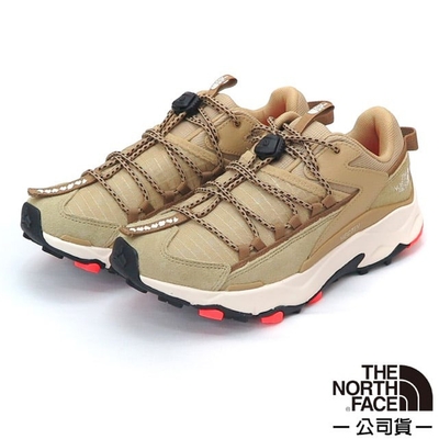 美國 The North Face 女新款 VECTIV Taraval Tech 休閒鞋.戶外登山健行鞋_7W4T-QV3 淺棕 N