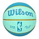 WILSON NBA城市系列-黃蜂-橡膠籃球 7號籃球-訓練 室外 室內 WZ4024204XB7 淺綠湖藍白 product thumbnail 1
