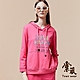 【TOWNWEAR棠葳】童趣印字棉質抽繩帽T 2色(女上衣/女上著/口袋/長袖/連帽) product thumbnail 6