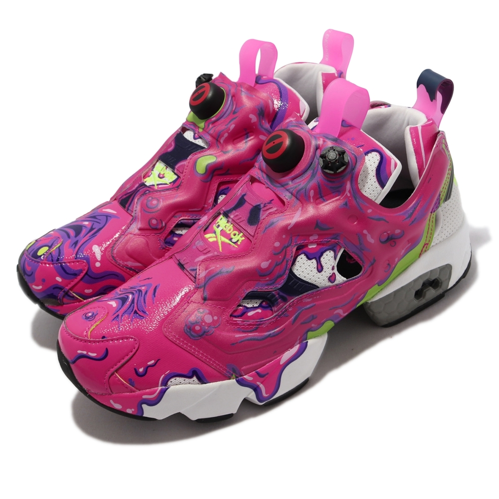 Reebok 休閒鞋Instapump Fury MU 男鞋魔鬼剋星聯名充氣科技蜂巢緩震