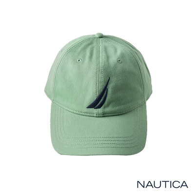 Nautica 夏日繽紛品牌LOGO棒球帽-綠色
