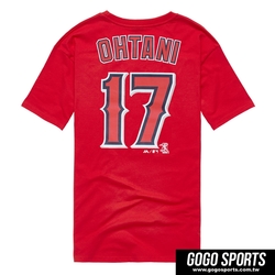 Men's Los Angeles Angels Shohei Ohtani Showtime Majestic Black 2019  Players' Weekend Name & Number T