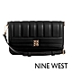 NINE WEST LELIANNA 絎縫掀蓋斜背包-黑色(131179) product thumbnail 1