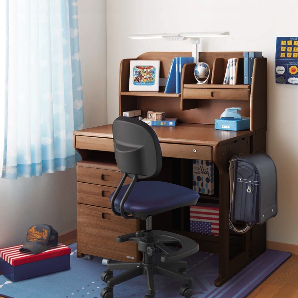 KOIZUMI_Woody Compact兒童成長實木書桌組ODF-600