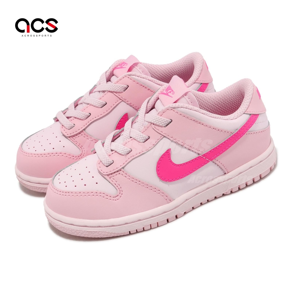 Nike GS Dunk Low Triple Pink 22.5cm DH9765-600-