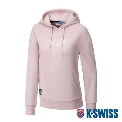 K-SWISS Hoodie 連帽上衣-女-粉紅