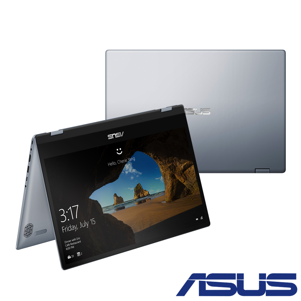 ASUS TP412UA 14吋筆電(i3-8130U/128GB/FHD/銀河藍