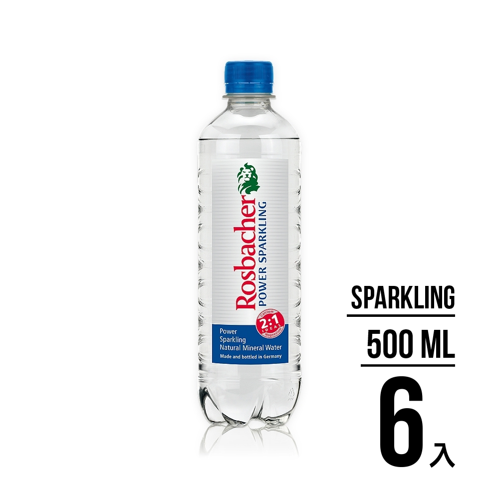 699免運-ROSBACHER氣泡礦泉水(500mlx6瓶)