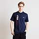 FILA 男抗UV吸濕排汗萊卡短袖圓領T恤-丈青 1TEY-1301-NV product thumbnail 1