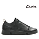 Clarks 運動行風 異材質拼接不對稱感懶人鞋 黑色 product thumbnail 2