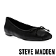 STEVE MADDEN-COSMETIC 蝴蝶結抓皺娃娃鞋-黑色 product thumbnail 1