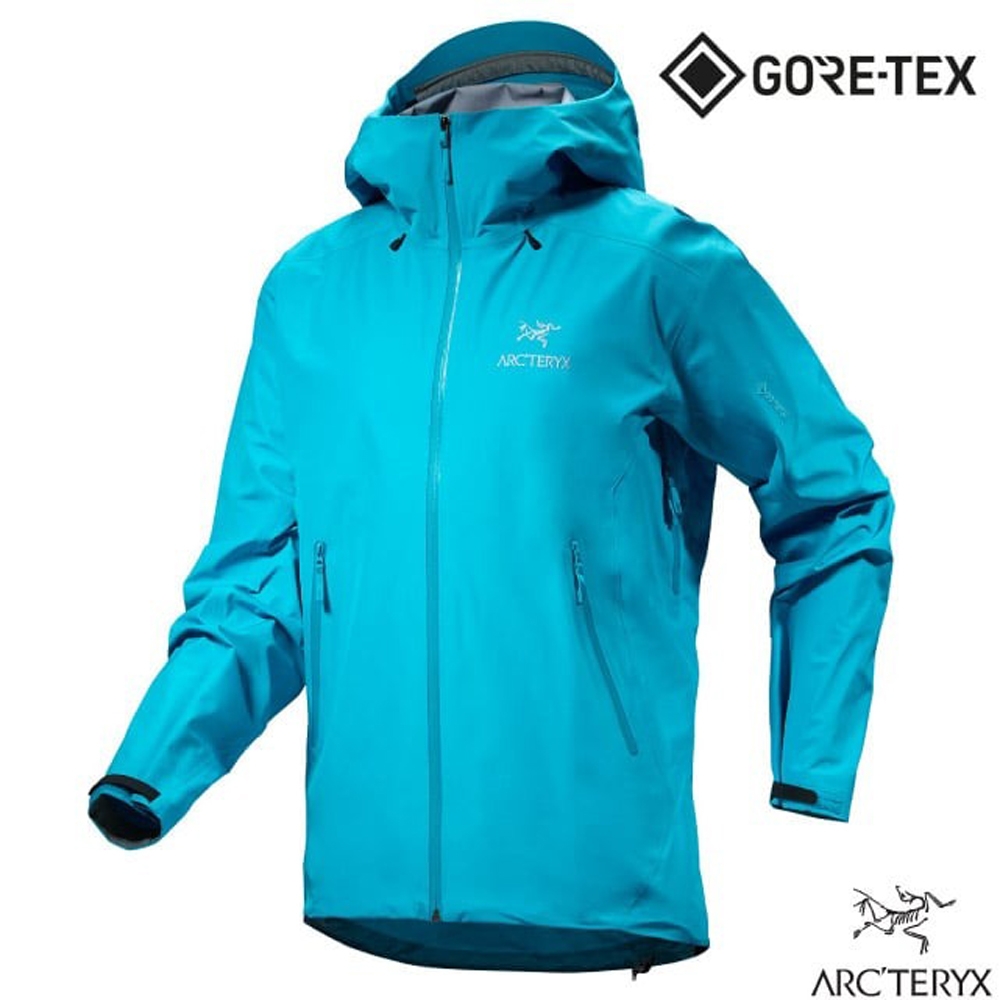 【ARCTERYX 始祖鳥】男 Beta LT Gore-Tex 防風防水透氣連帽外套.夾克_X000007301 熱帶魚藍