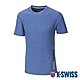 K-SWISS Active Melange Tee涼感排汗T恤-男-藍 product thumbnail 1
