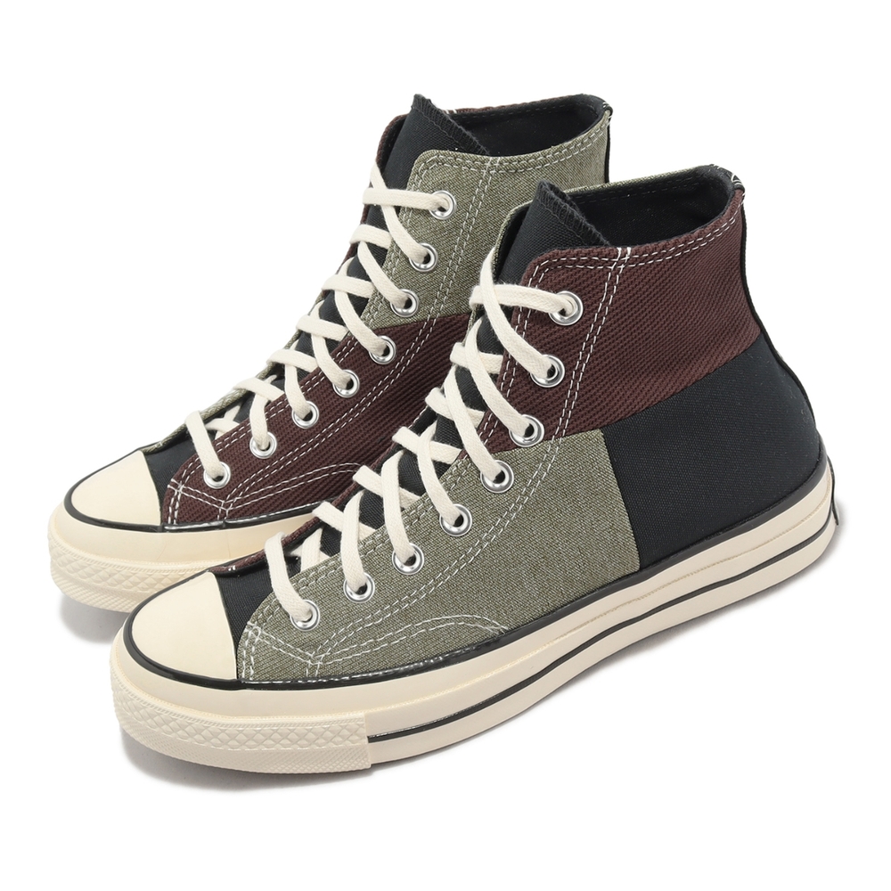 Converse 帆布鞋 Chuck 70 HI 男鞋 女鞋 黑 米白 奶油底 高筒 拼接 1970 三星標 匡威 A04509C