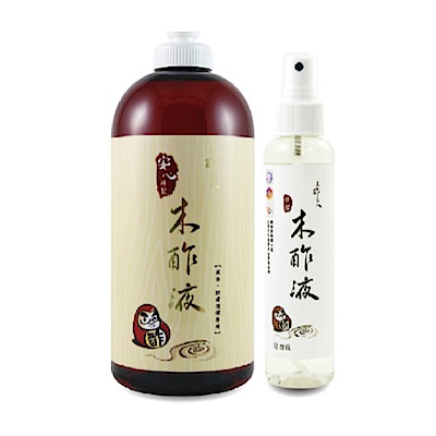 木醋液達人 精餾木酢液原液1000ml+送150ml(共4組 特惠價)