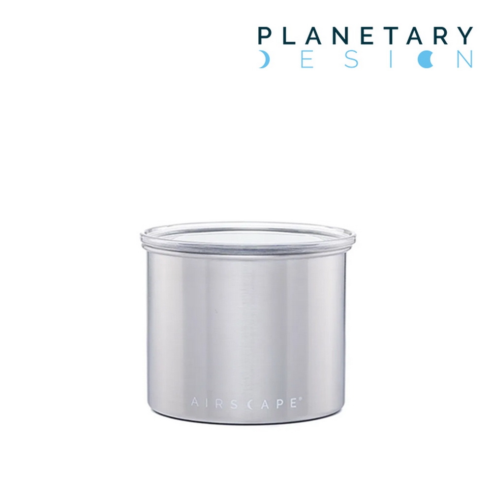 Planetary Design 不鏽鋼儲存罐 Airscape Classic AS0104【Brushed Steel銀色/Small】