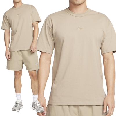 Nike AS M NSW PREM ESSNTL SUST TEE 男款 卡其色 LOGO 短袖上衣 DO7393-247