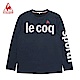 法國公雞牌長袖T恤 LOM2120439-男-藏青 product thumbnail 1