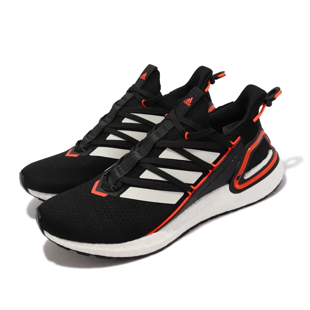 adidas 慢跑鞋 Ultraboost 20 LAB 男鞋 愛迪達 襪套 避震 反光 運動 球鞋 黑 白 GY8111