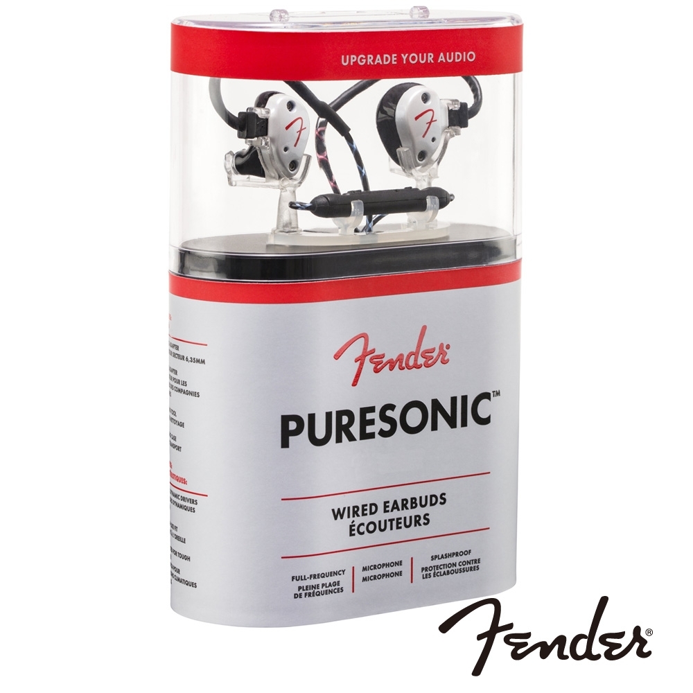 Fender PURESONIC 入耳式耳機 珍珠白