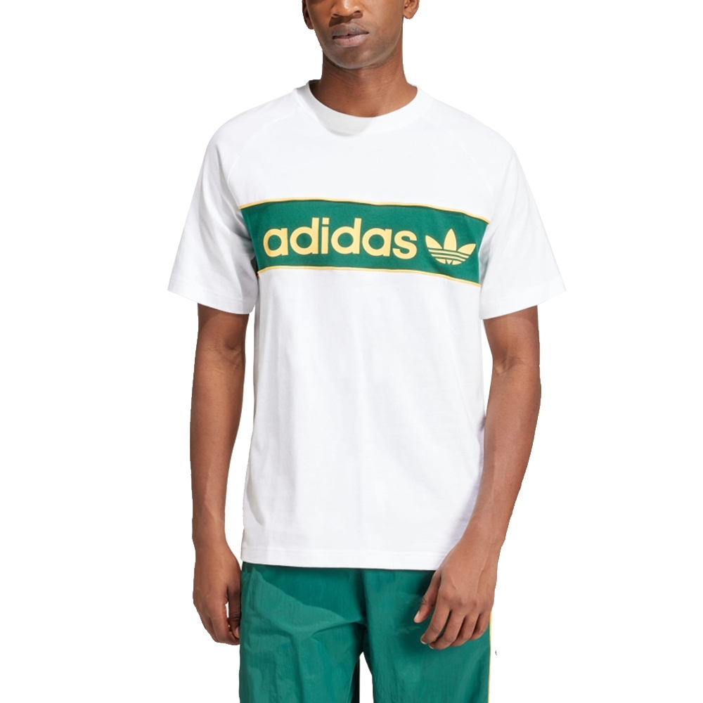 【Adidas 愛迪達】 NY TEE 圓領短袖T恤 男 - IU0198