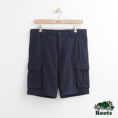 男裝Roots 博靈頓工作短褲-藍