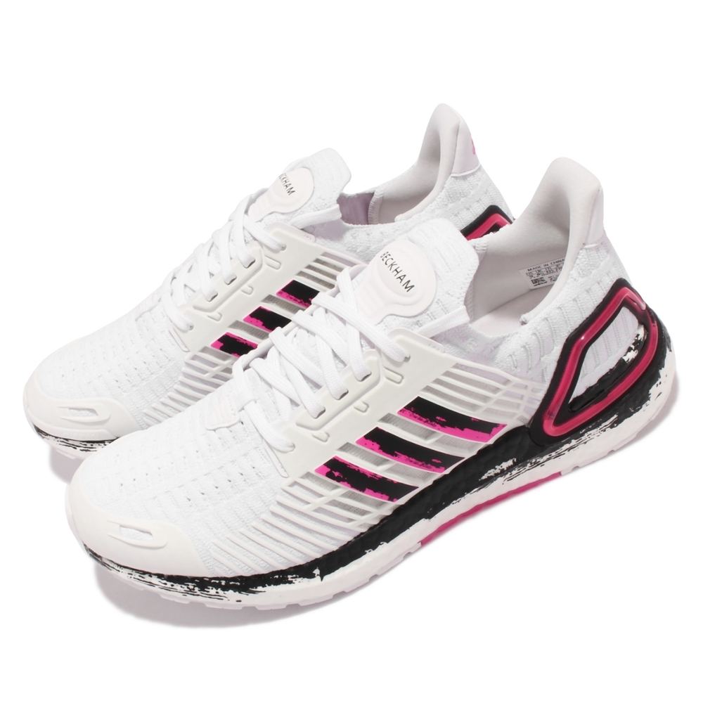 adidas 慢跑鞋UltraBoost CC 1 DNA 男女鞋 愛迪達 貝克漢 聯名 運動 避震 情侶款 白粉 GX7990