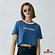 BRAPPERS 女款 that's cool 印花短版T恤-亮藍 product thumbnail 1