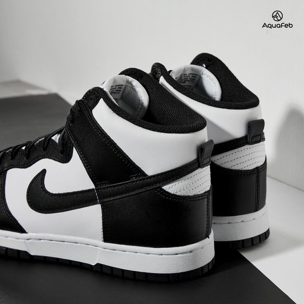 Nike Dunk High Panda 男鞋黑色白色熊貓高筒運動休閒鞋DD1399-105