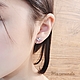 【焦糖小姐 Ms caramelo】夾式耳環 鋯石耳環 幸運結耳環 product thumbnail 1