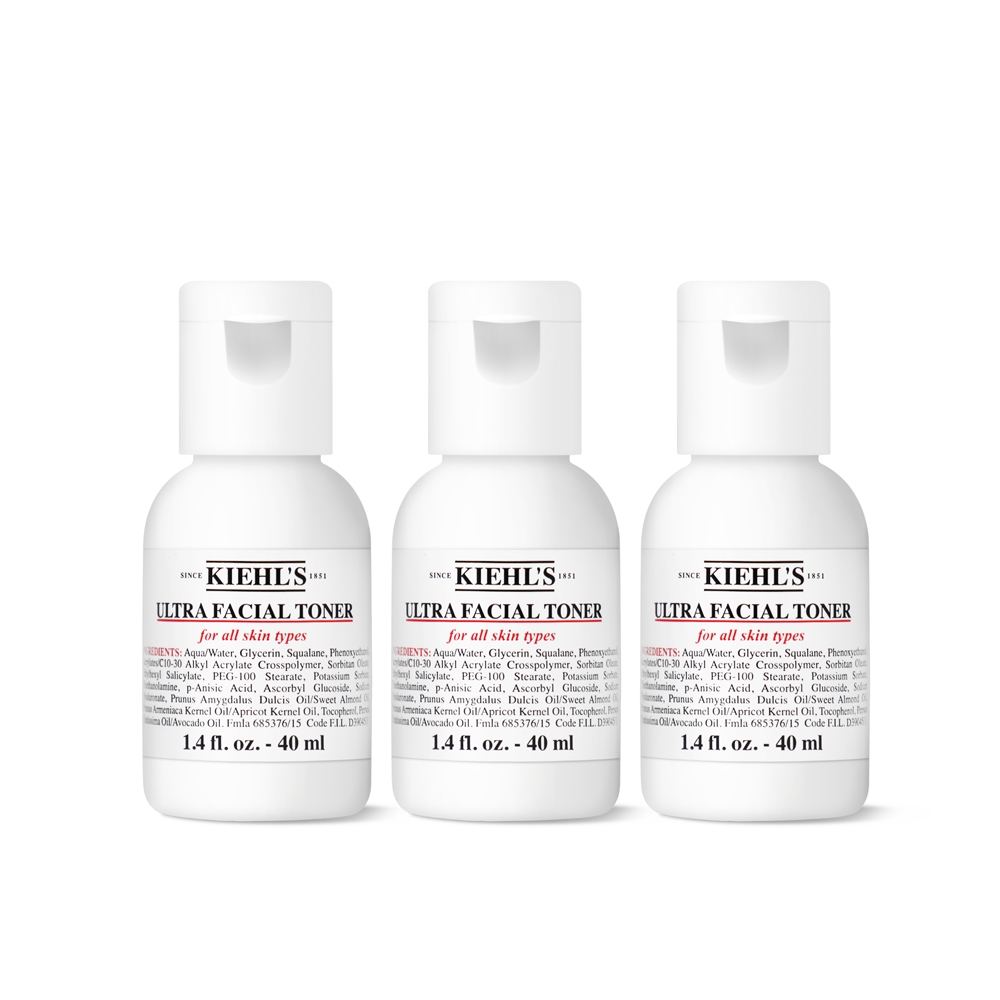 Kiehl's 契爾氏 冰河保濕機能水 40ml 3入組