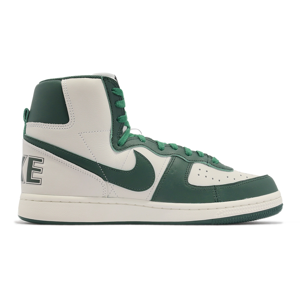 Nike 休閒鞋Terminator High 白綠復古高筒男鞋運動鞋Noble Green