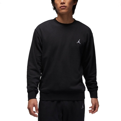 【NIKE】 AS M J ESS FLC CREW LB 圓領長袖T恤 男 - FQ1865010