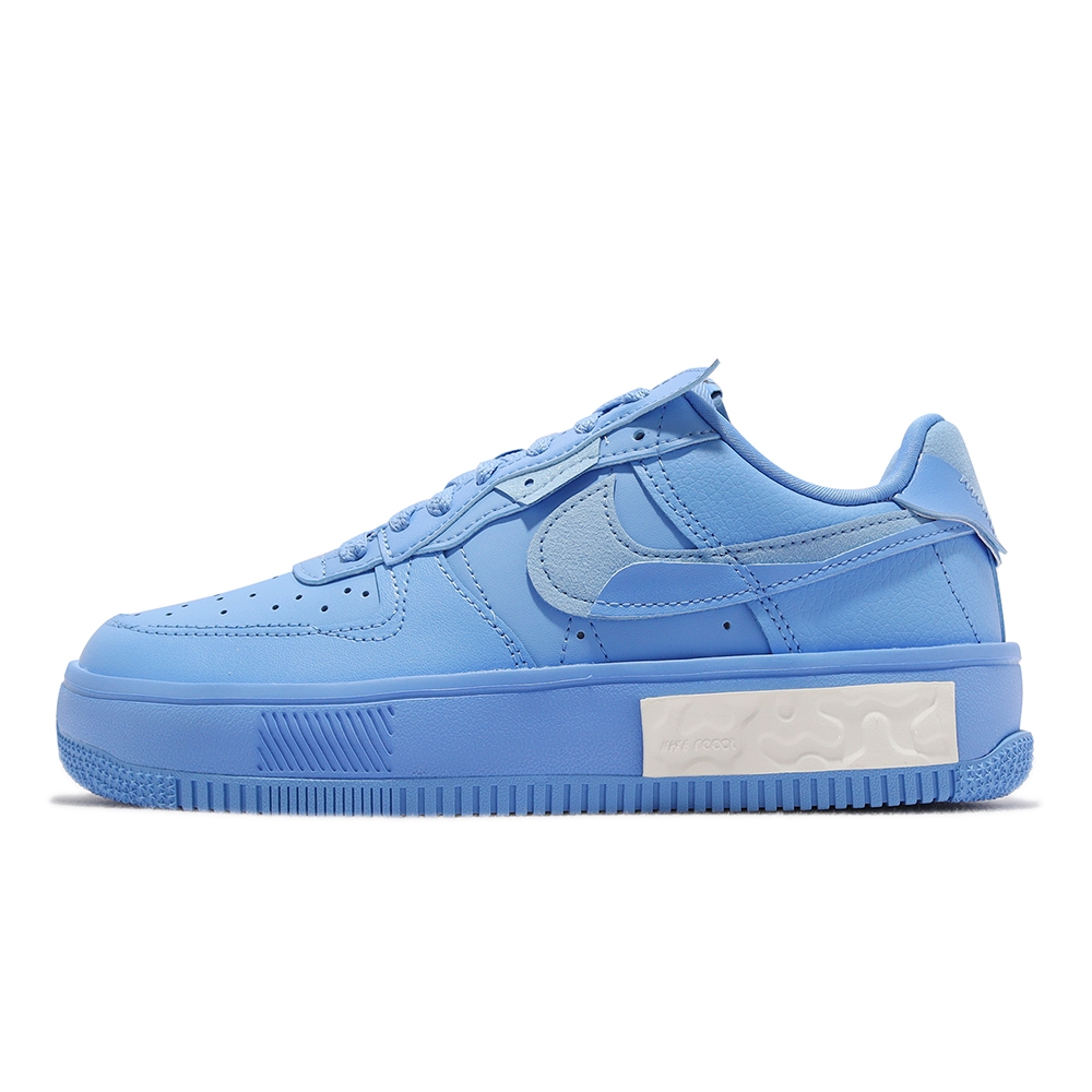 Nike 休閒鞋Air Force 1 Fontanka 女鞋水藍AF1 University Blue DH1290