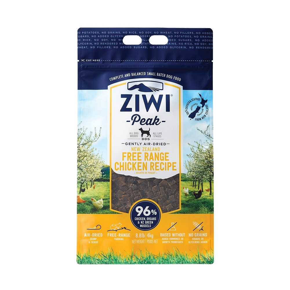 ZiwiPeak 巔峰 96%鮮肉狗糧 雞肉 4KG