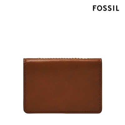 FOSSIL Westover 真皮輕巧短夾-咖啡色 ML4642210