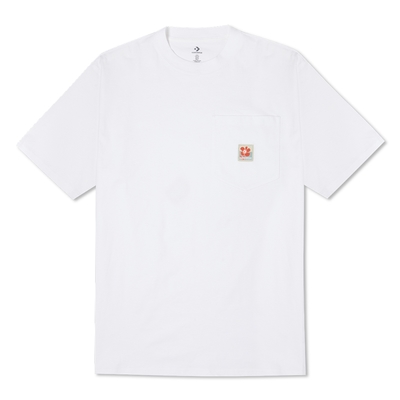 CONVERSE POCKET TEE 短袖上衣 男款 白色 10022931-A02