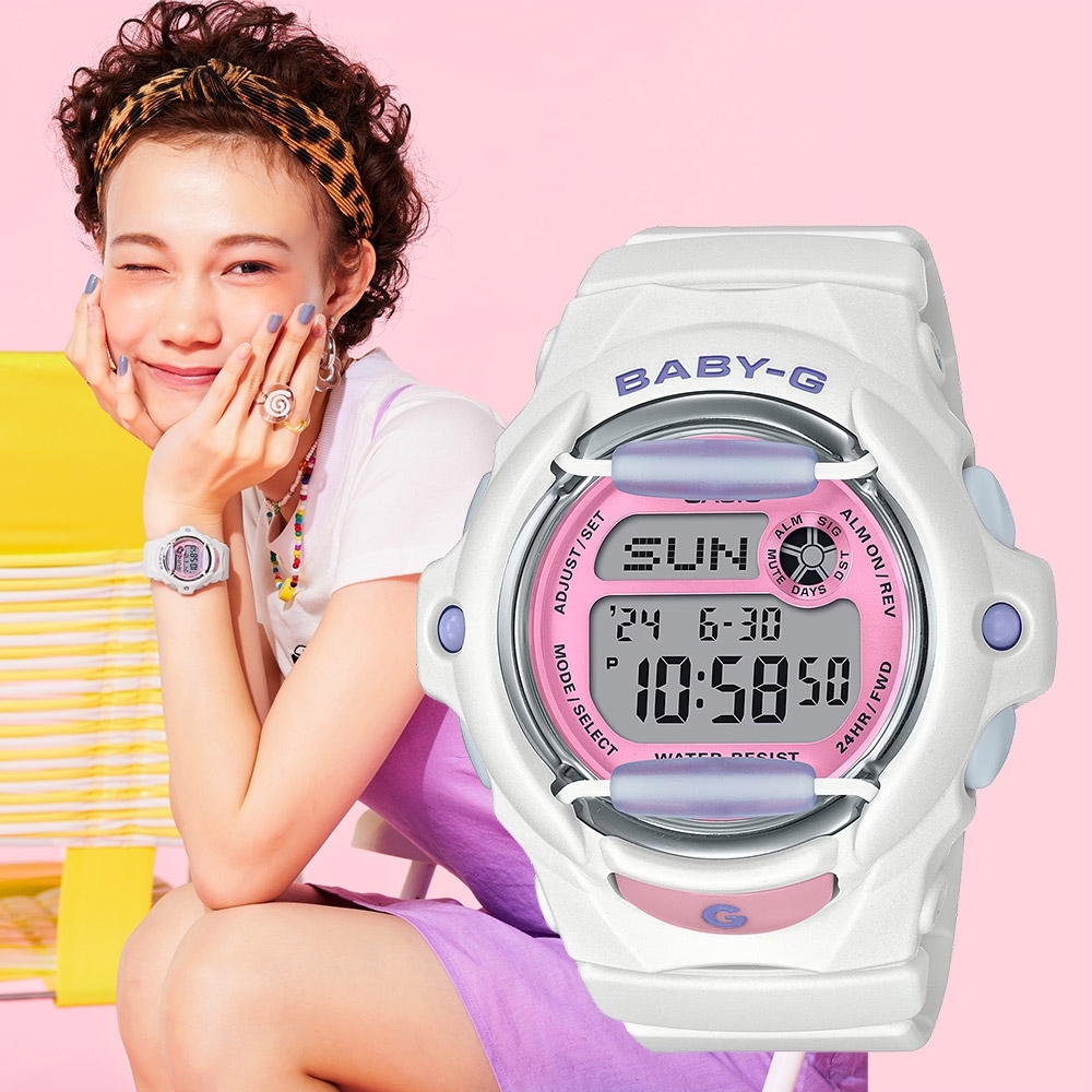 CASIO 卡西歐 BABY-G 加勒比海熱帶海灘手錶 送禮首選 BG-169PB-7