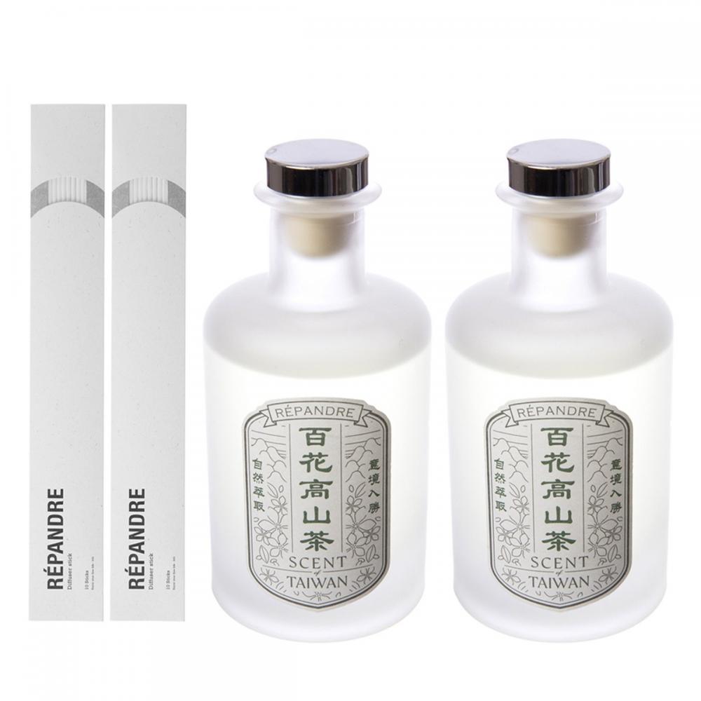 hoi! 台灣茶香氛 精油擴香220ml-百花高山茶(2入組) (H014297024)