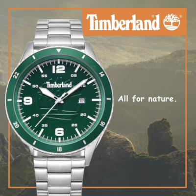 Timberland 天柏嵐ASHMONT系列 冒險家腕錶 TDWGH0010505 綠水鬼 46mm