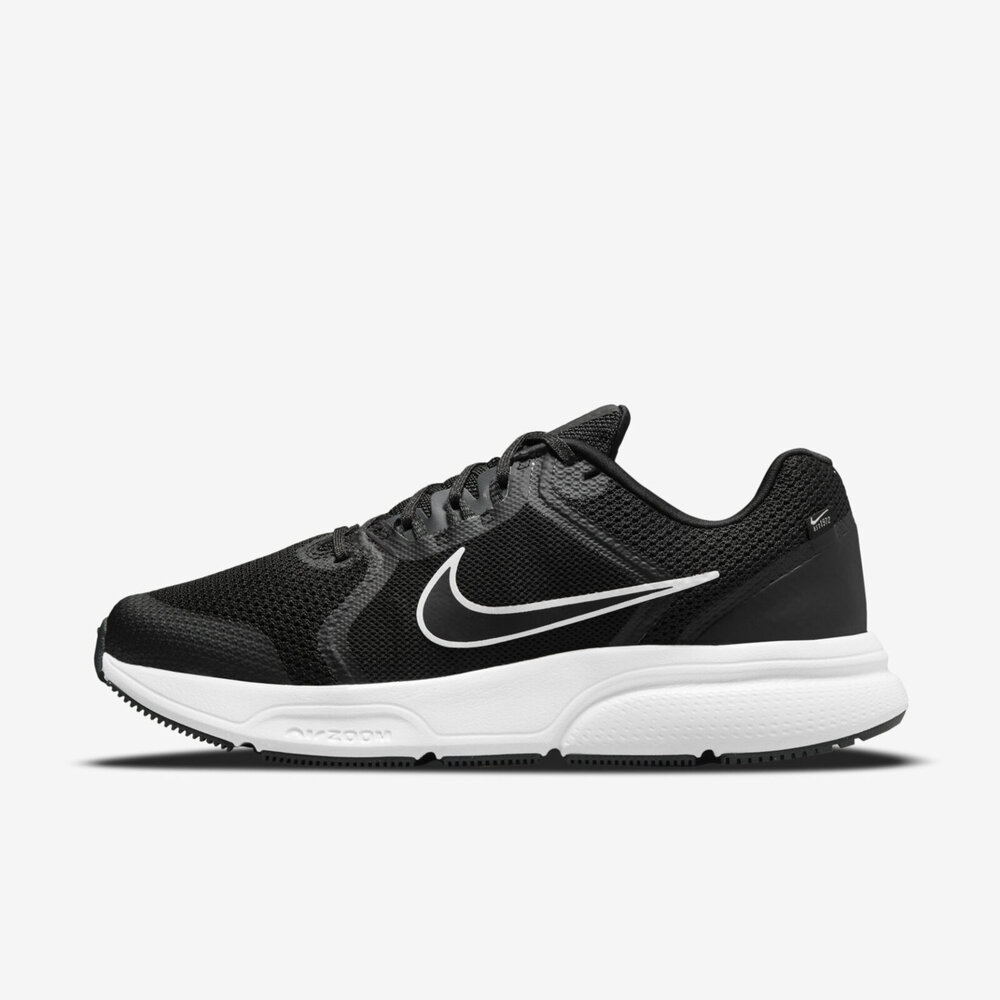 Nike Wmns Zoom Span 4 [DC9000-001] 女 慢跑鞋 運動 訓練 路跑 緩震 透氣 黑白灰