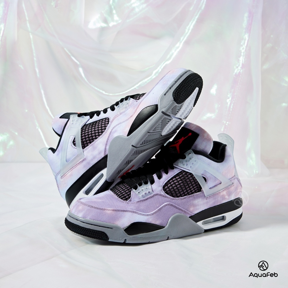 Nike Air Jordan 4 Retro SE 男鞋 紫色 AJ4 運動 籃球鞋 DH7138-506