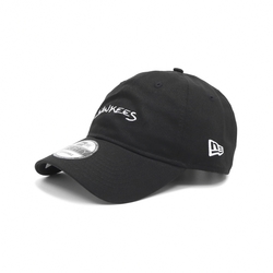 New Era 棒球帽 MLB 黑 白 刺繡 紐約洋基 NYY 940帽型 可調式帽圍 帽子 老帽  NE13773988