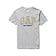 GAP 熱銷經典文字短袖T恤-灰色 product thumbnail 1