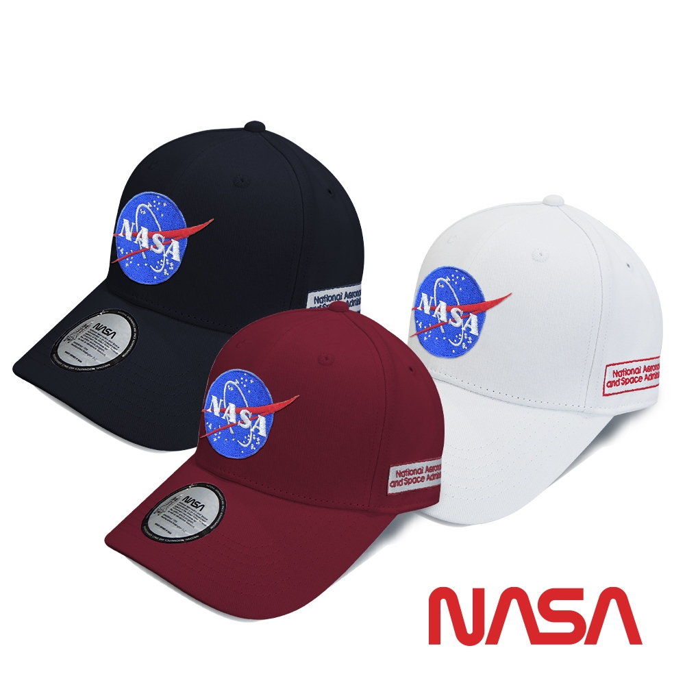 【NASA SPACE】美國授權 漫遊太空 經典球形LOGO潮流棒球帽 (多款) NA30004