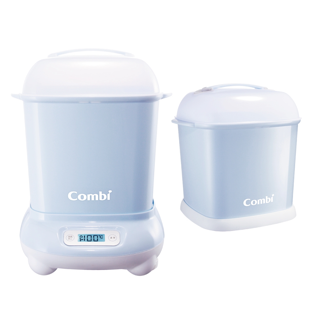 Combi Pro 360 PLUS 高效消毒烘乾鍋/消毒鍋+奶瓶保管箱(3色可任選)
