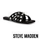 STEVE MADDEN-MALEAH 鉚釘交叉帶拖鞋-黑色 product thumbnail 1