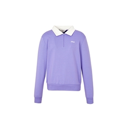 FILA 男吸濕排汗長袖PLOL衫-紫色 1POX-5725-PL