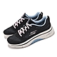 Skechers 休閒鞋 Go Walk Arch Fit 2 女鞋 黑 藍 輕量 緩震 回彈 健走鞋 運動鞋 125311BKBL product thumbnail 1